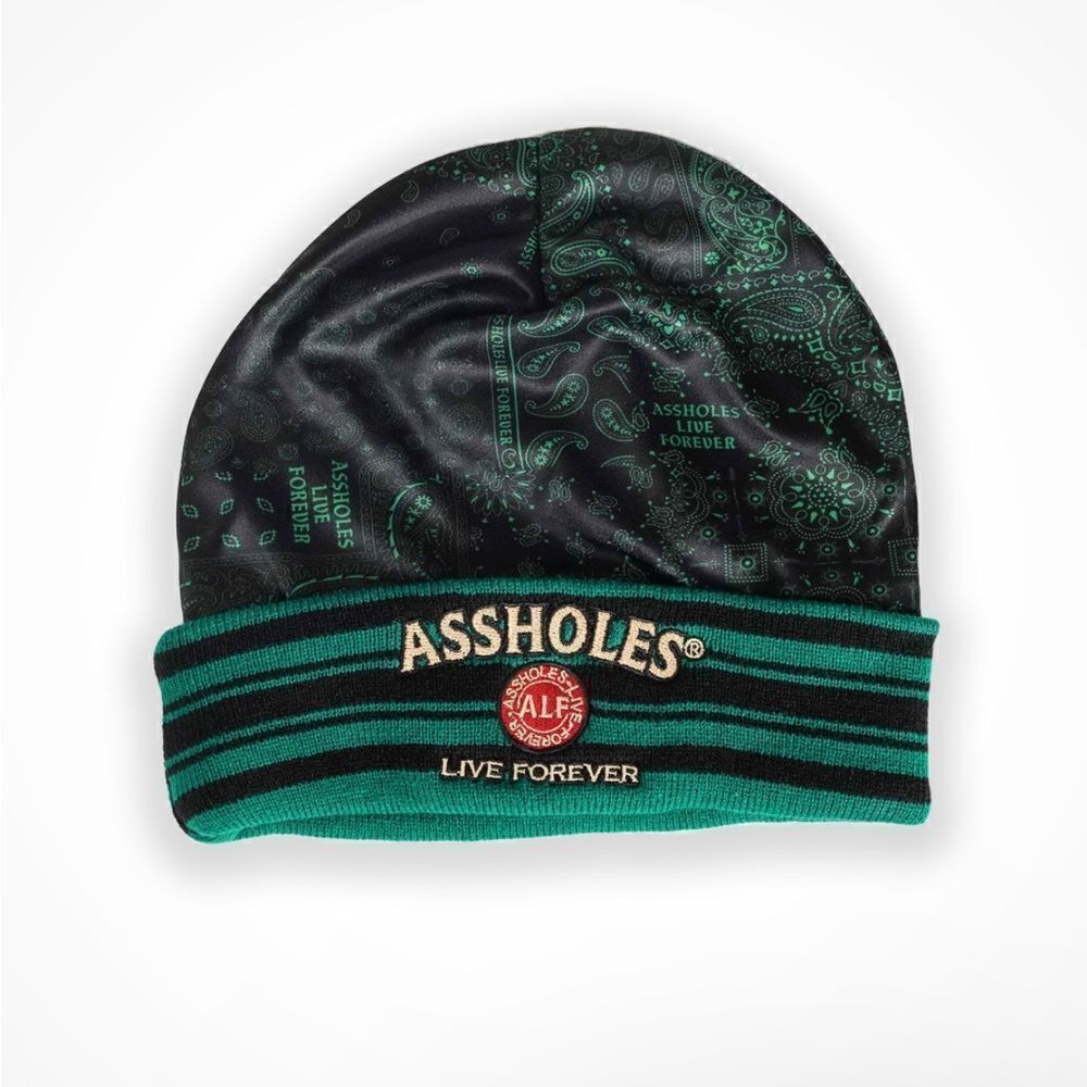 Assholes live forever beanie OS (3700) new